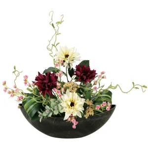 光触媒 人工観葉植物 造花 丹頂 (高さ52cm) (670K85)