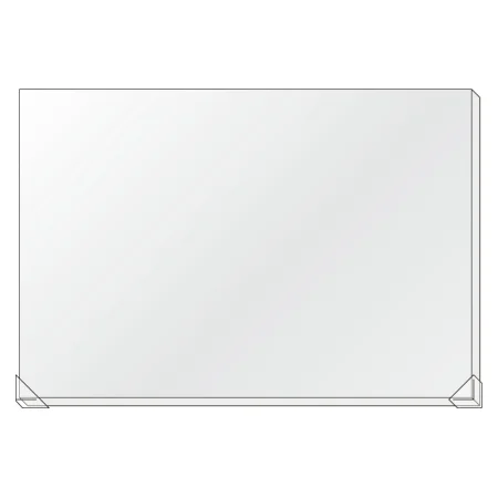 工事名看板無地セット サイズ:750×1100mm (302-39)