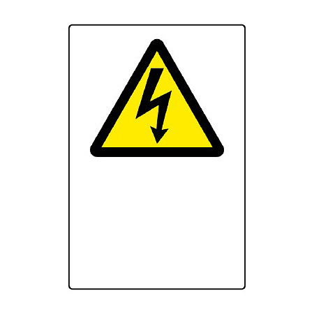JIS規格安全標識 注意マークのみ2