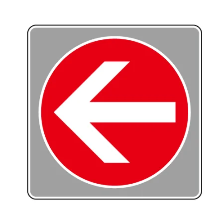 フロアカーペット用標識 矢印