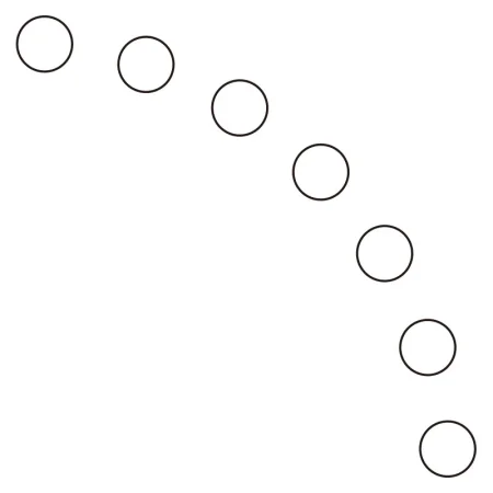 ユニピタ ドア開閉表示ステッカー丸型