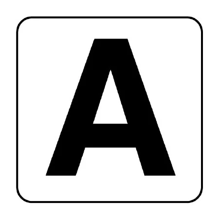 アルファベットステッカー 5枚入