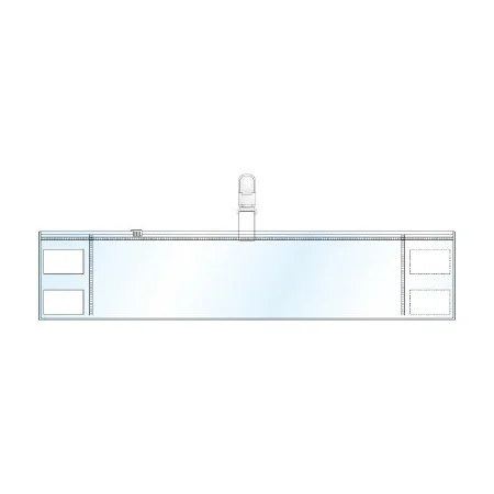 クリーンルーム用腕章(クリップタイプ) (848-60A)