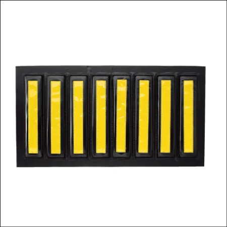 ストライプ反射クッション