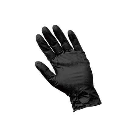 グリッパーズグローブ黒(50枚入) M (872-69-M)