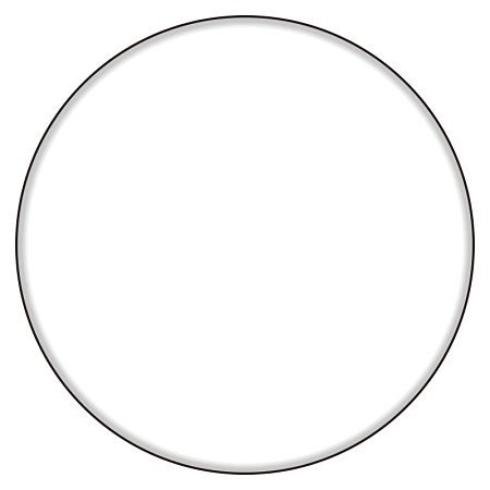 アルミ白無地板 φ600 (894-53)