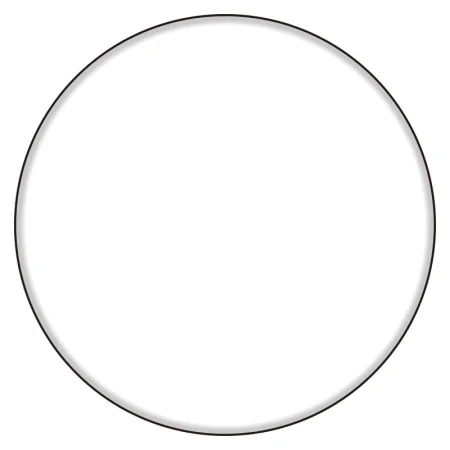 アルミ白無地板 φ600 (894-53)