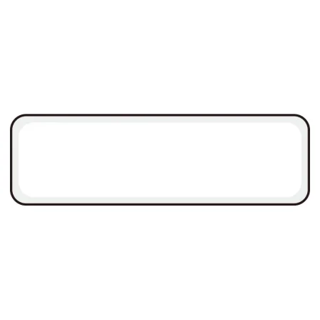 アルミ白無地板 120×400×1.2 (894-55)