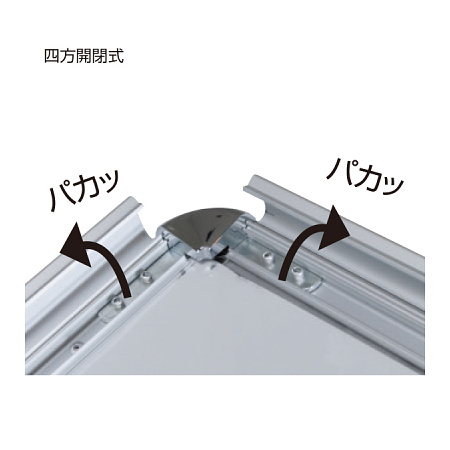 ■四辺開閉式