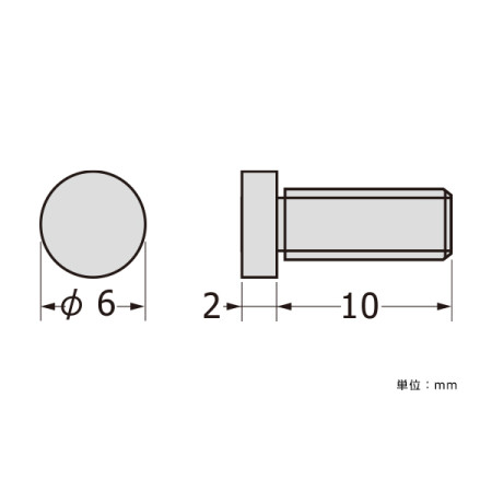 パネルフィクス バー φ6