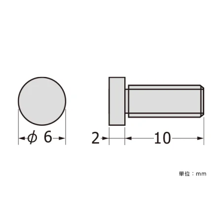 パネルフィクス バー φ6