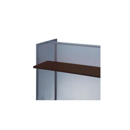 木棚セット　W1200　ダークブラウン