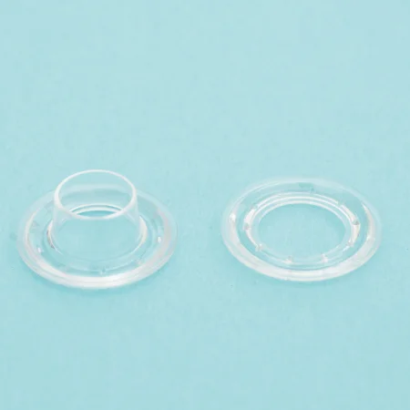 プラスチックハトメ 透明