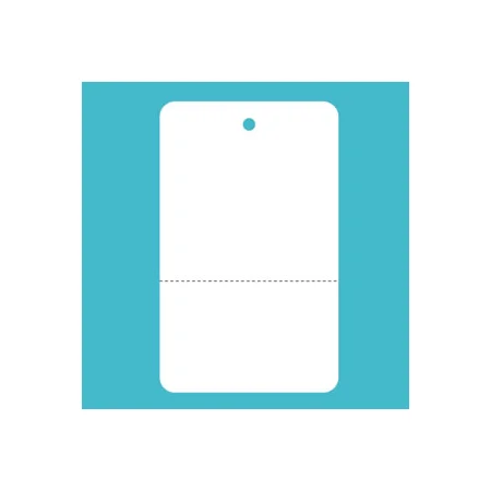 提札 18-1508  糸なし白無地ミシン入 500枚箱入