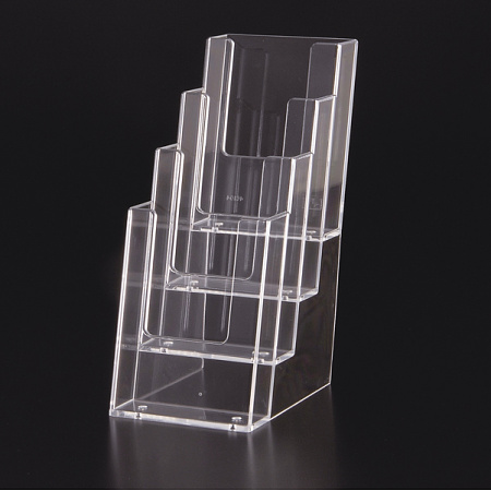 カタログホルダー 4C110 A4 3ッ折 4段