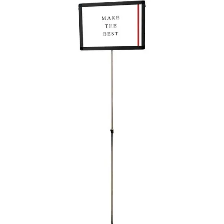手持ち看板 プラカードポール A3横サイズ ブラックタイプ (BPCPVA-A3Y)