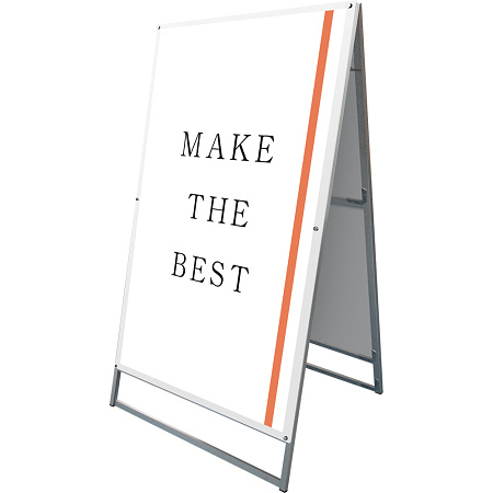 ポスター用スタンド看板 A0 両面 ホワイト (PSSK-A0RW)