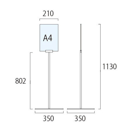 ■寸法図（透明ケース付き）