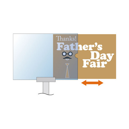 ■両面の掲示できるタイプ