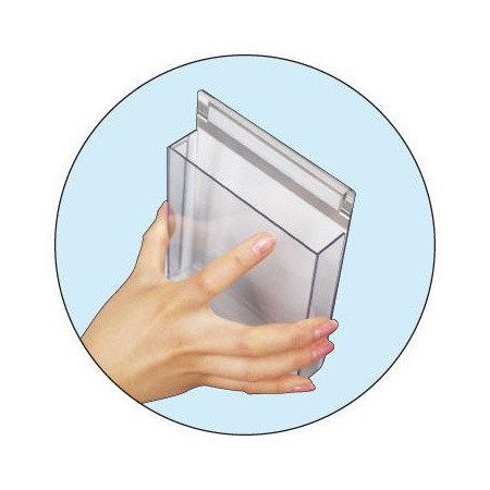 ■パンフレット配布に便利なケース付き