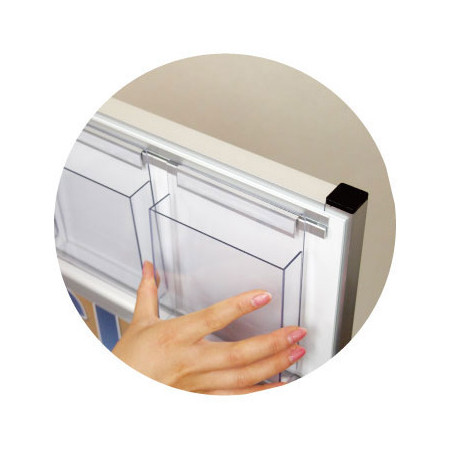 ■パンフレットケースケース寸法図