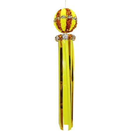 【2026年夏】デラックスくす玉吹き流し イエロー