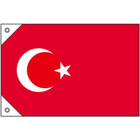 販促用国旗 トルコ サイズ:ミニ (23682)