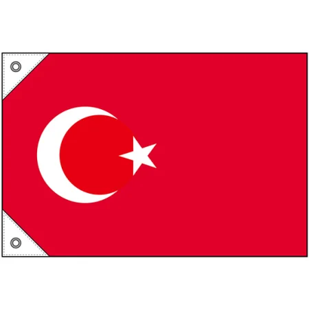 販促用国旗 トルコ サイズ:ミニ (23682)