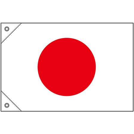 販促用国旗 日本 サイズ:ミニ (23688)
