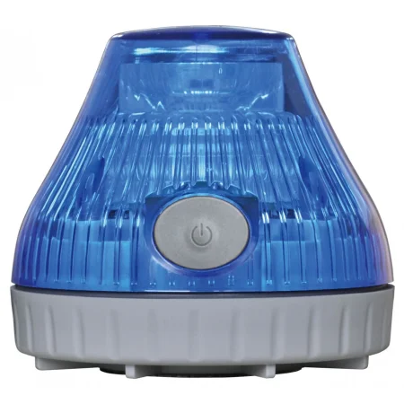 携帯型LED回転灯 ニコPOT カラー:青 (VL08B-003DB)
