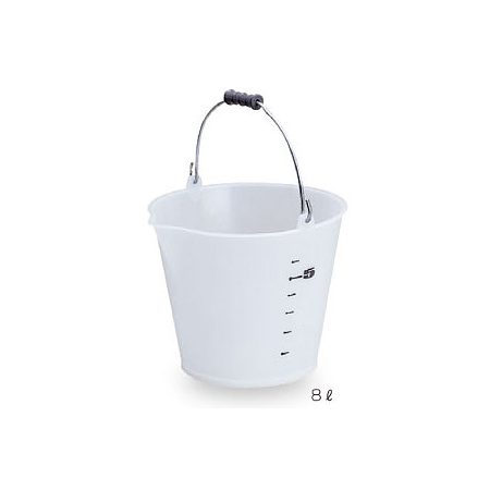 清掃用品 じょうぶバケツ 容量:8L (CE-448-008-0)
