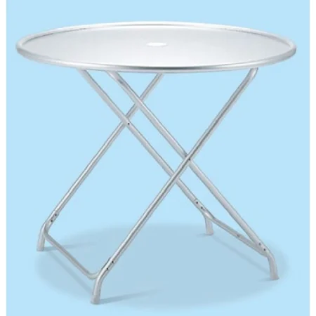 アルミ製 ガーデンアルミテーブル (折りたたみ式) (MZ-610-120-0)