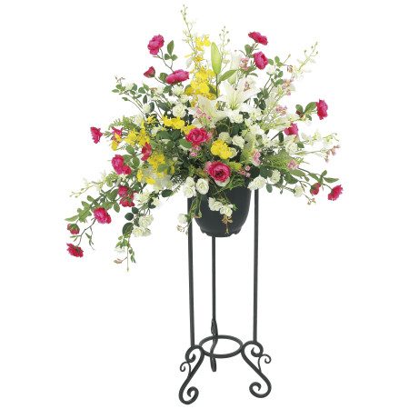 光触媒 人工観葉植物 造花 ファーストラインスタンド1.2 (高さ120cm) (2569R520)