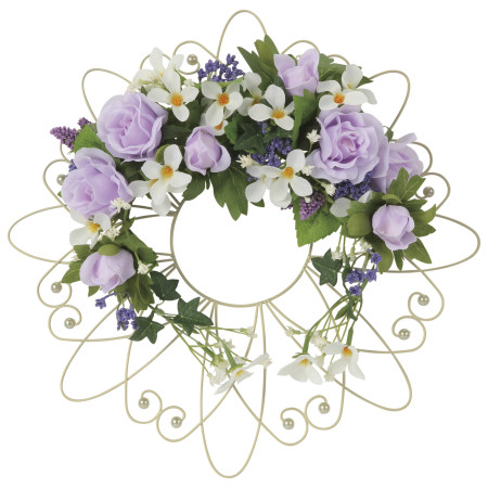 光触媒 人工観葉植物 造花 壁掛けパールLAV (高さ31cm) (2726A28)