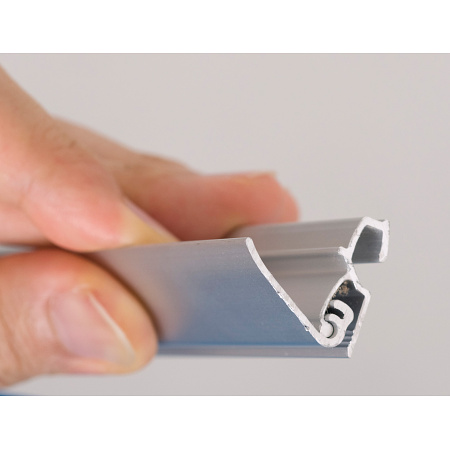 ■アルミクリップ式上下バー