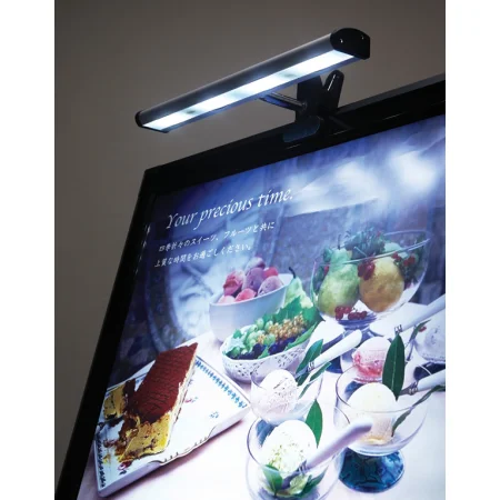 クリップ式パネル用LEDライト 屋外用 IP65 防塵防水設計 (G-LIGHT