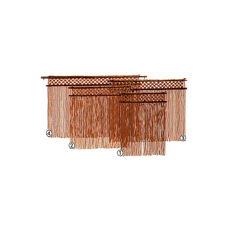 縄のれん (1) (2467) のれん棒付