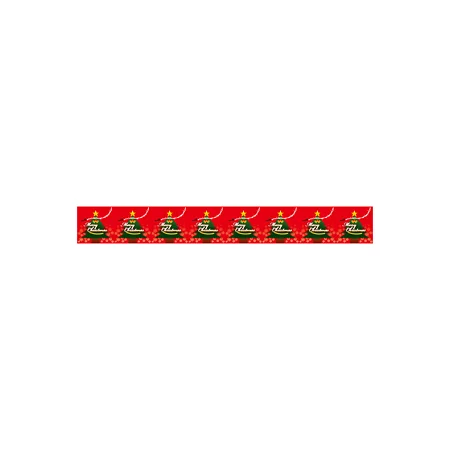 ロール幕 (3896) Merry Christmas H300×W7800mm