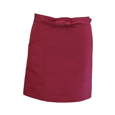 サロンエプロン (ショート) (8682) ワイン