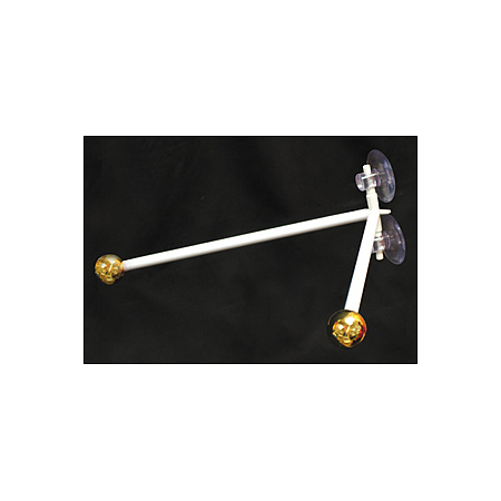 Rフラッグ専用ポール (878) ダブルフラッグ 丸パイプ26cm金