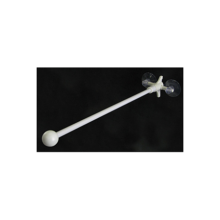 フラッグ用ポール (880) 2個吸盤式 丸パイプ33cm