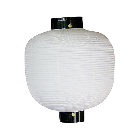 【尺五丸】無地ちょうちん (9058) 白