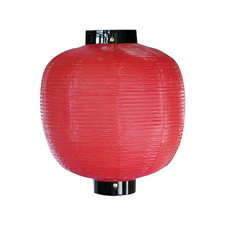 【二尺丸】無地ちょうちん (9061) 赤