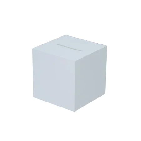 アクリル応募箱 白 (41434WHT)