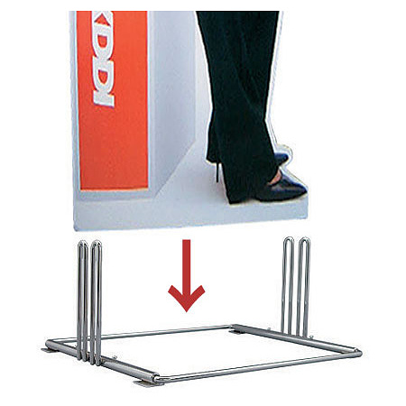 フロアボードスタンド クローム