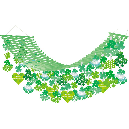 【2025年春商品】クローバー＆ハートプリーツハンガー (No177-17_05)