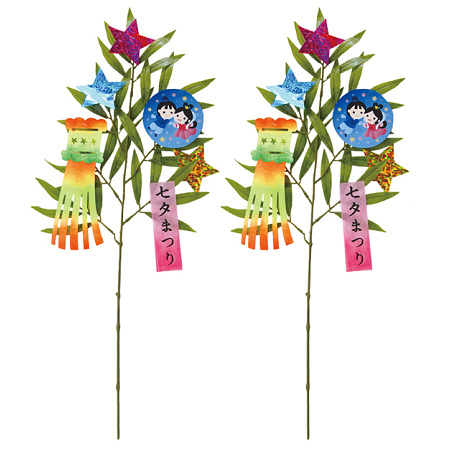 【2025年夏】織姫彦星 七夕スプレイ2本セット (No178-14_06)