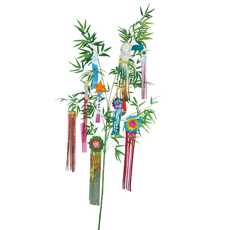 【2025年夏】七夕台紙セット(大) (No178-15_03)