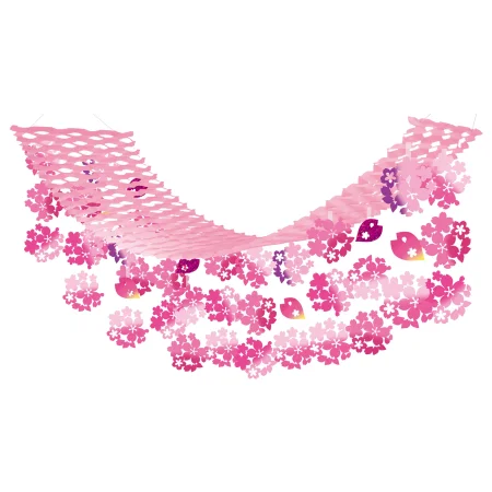 【2026年春】ひらり桜プリーツハンガー (No181-15)