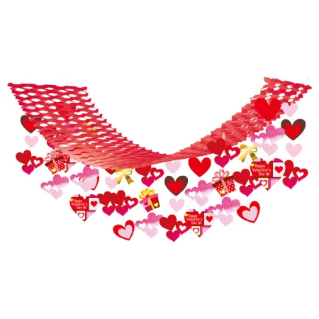 【2026年春】デコレーションバレンタインプリーツハンガー (No181-5)